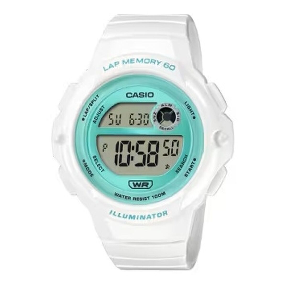 Horloge Dames Casio ILLUMINATOR - TURQUOISE (Ø 40,5 mm)