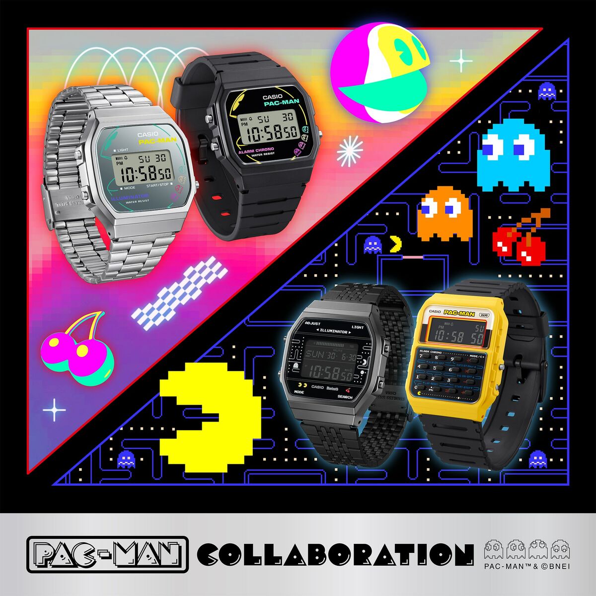 Image secondaire de Montre Unisexe Casio CALCULATOR EDGY COLLECTION