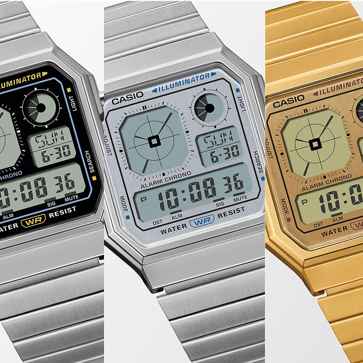 Image secondaire de Montre Homme Casio A130WE-7AEF