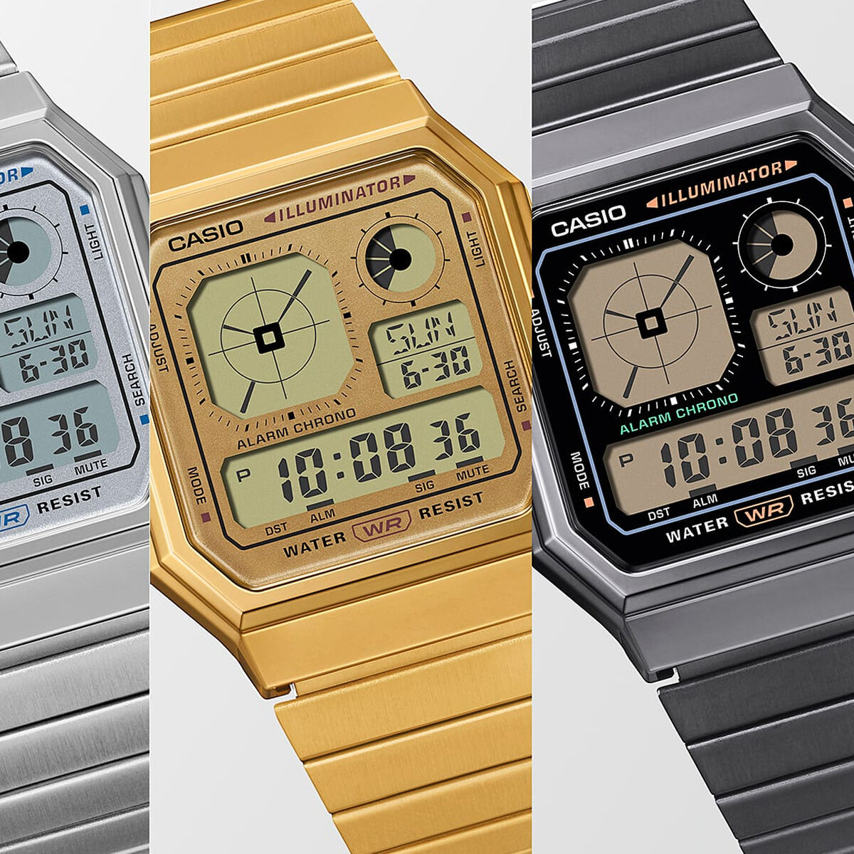 Image secondaire de Montre Homme Casio A130WEGG-1AEF