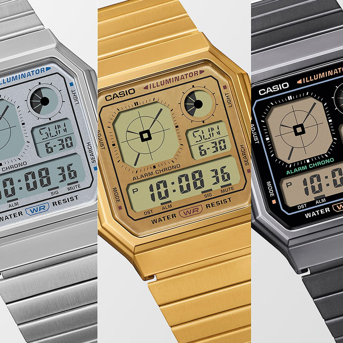Image secondaire de Montre Homme Casio A130WEG-9AEF
