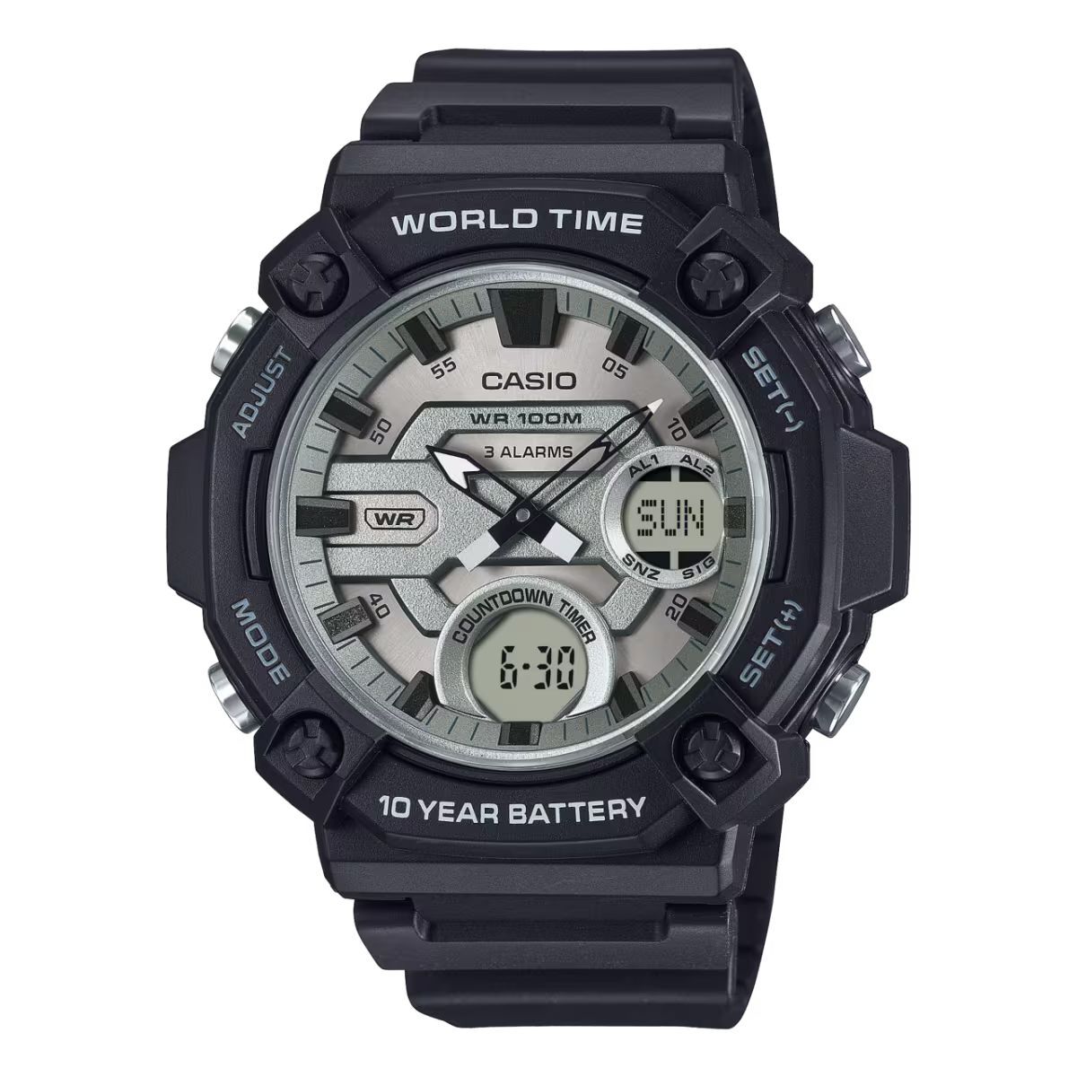 Horloge Heren Casio OVERSIZE 10 YEAR BATTERY