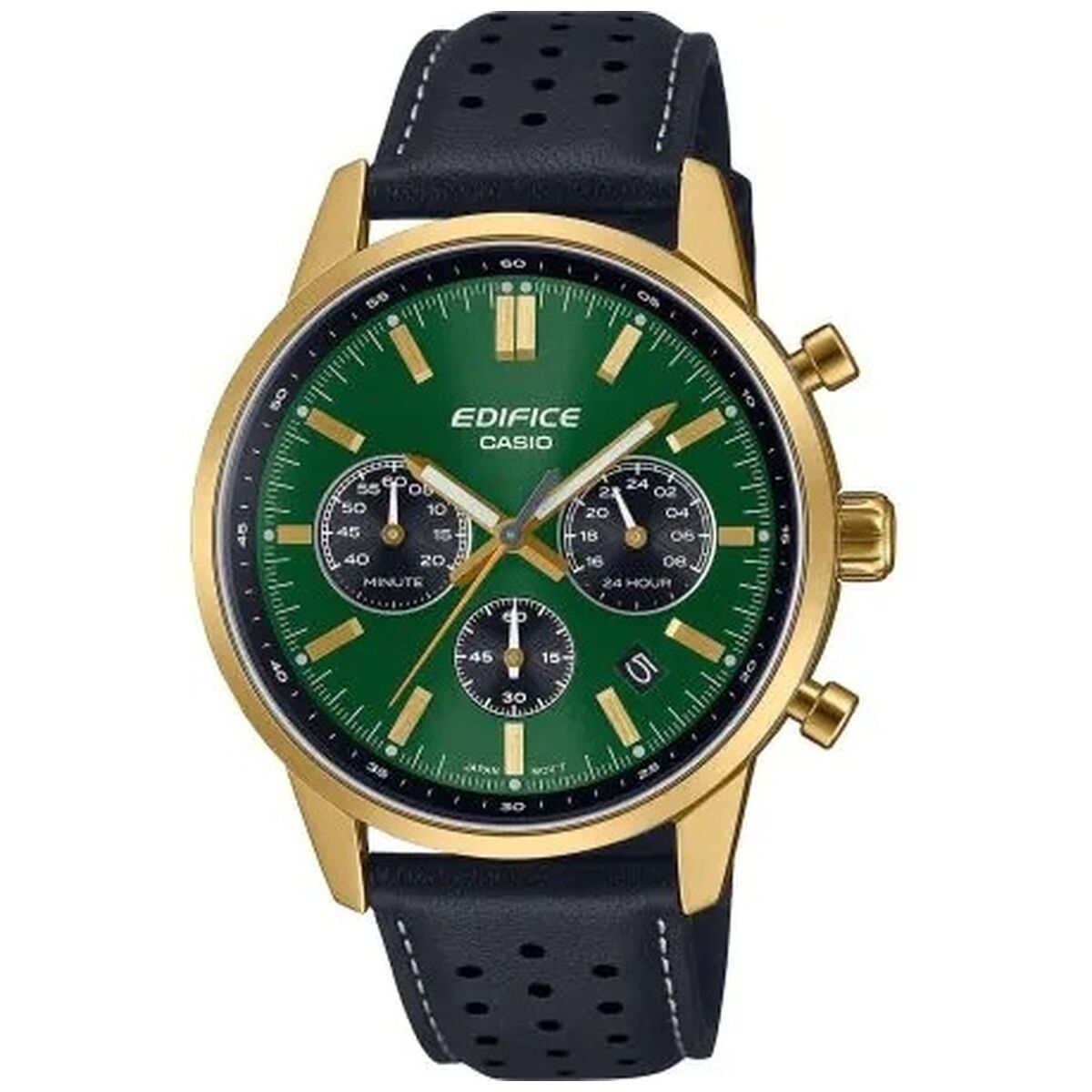 Ανδρικά Ρολόγια Casio STANDARD CHRONOGRAPH GOLD - GREEN (Ø 40,5 mm)