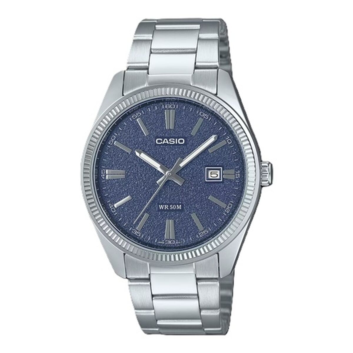 Horloge Heren Casio DATE - BLUE, MATTE DIAL (Ø 38,5 mm)