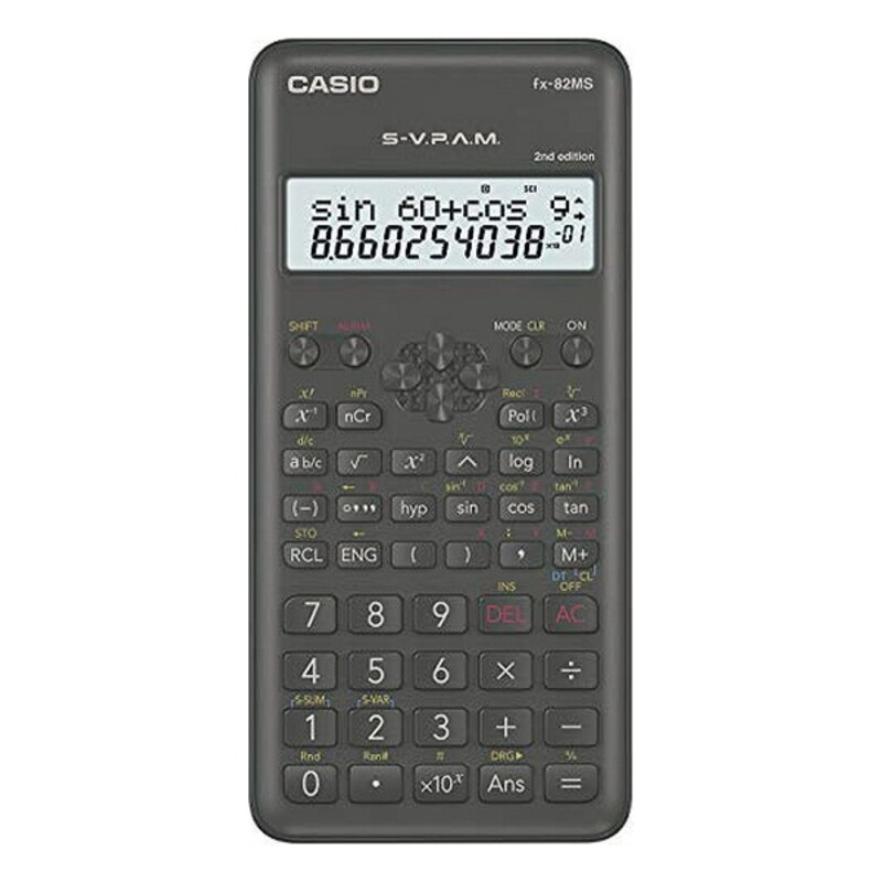 Calculatrice Casio FX-82 Noir