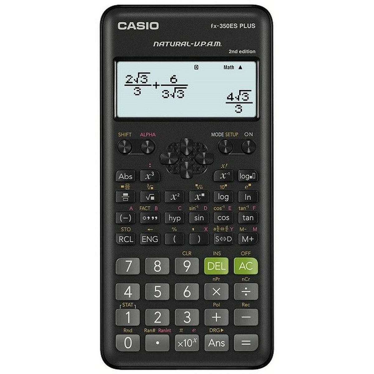 Calculatrice Casio Noir