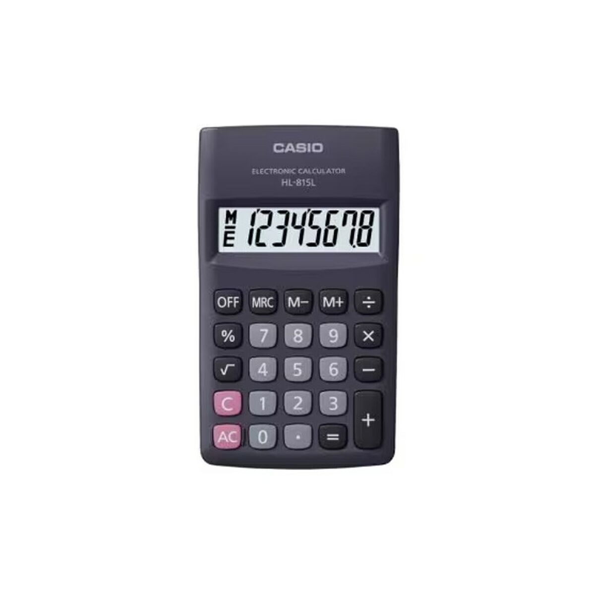 Calculatrice Casio HL-815L-BK BOX Noir Plastique