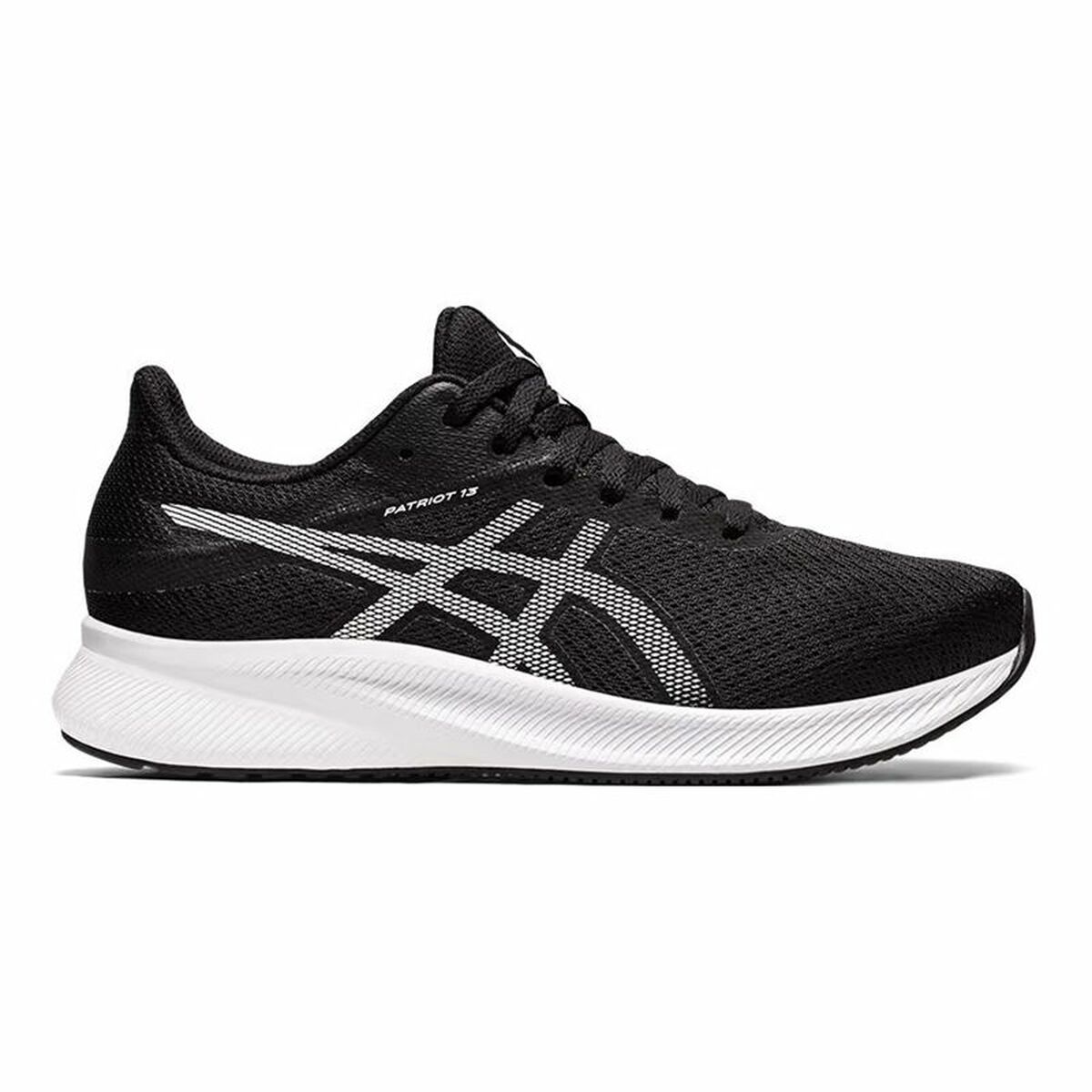 Chaussures de Running pour Adultes Asics Patriot 13 Femme Noir