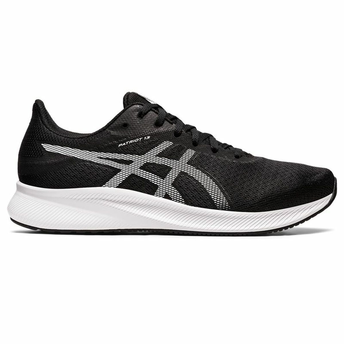 Chaussures de Running pour Adultes Asics Patriot 13 Noir