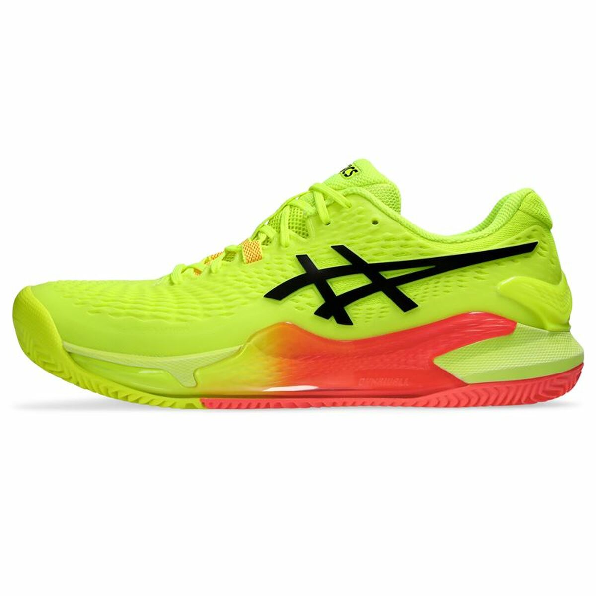 Image secondaire de Chaussures de Tennis pour Homme Asics Gel-Resolution 9 Clay Paris Jaune