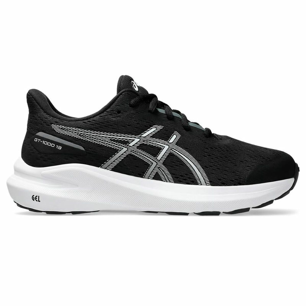 Image secondaire de Chaussures de Sport pour Enfants Asics GT 1000 13 GS 1014A343 003 Noir