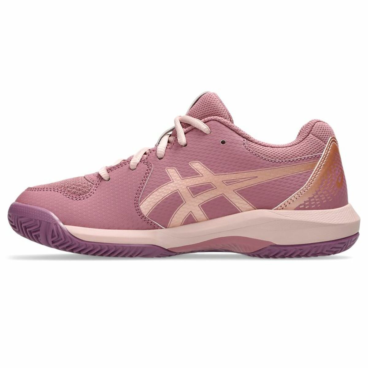 Image secondaire de Chaussures de Padel pour Adultes Asics Gel-Dedicate 8 Padel Gs Violet Rose