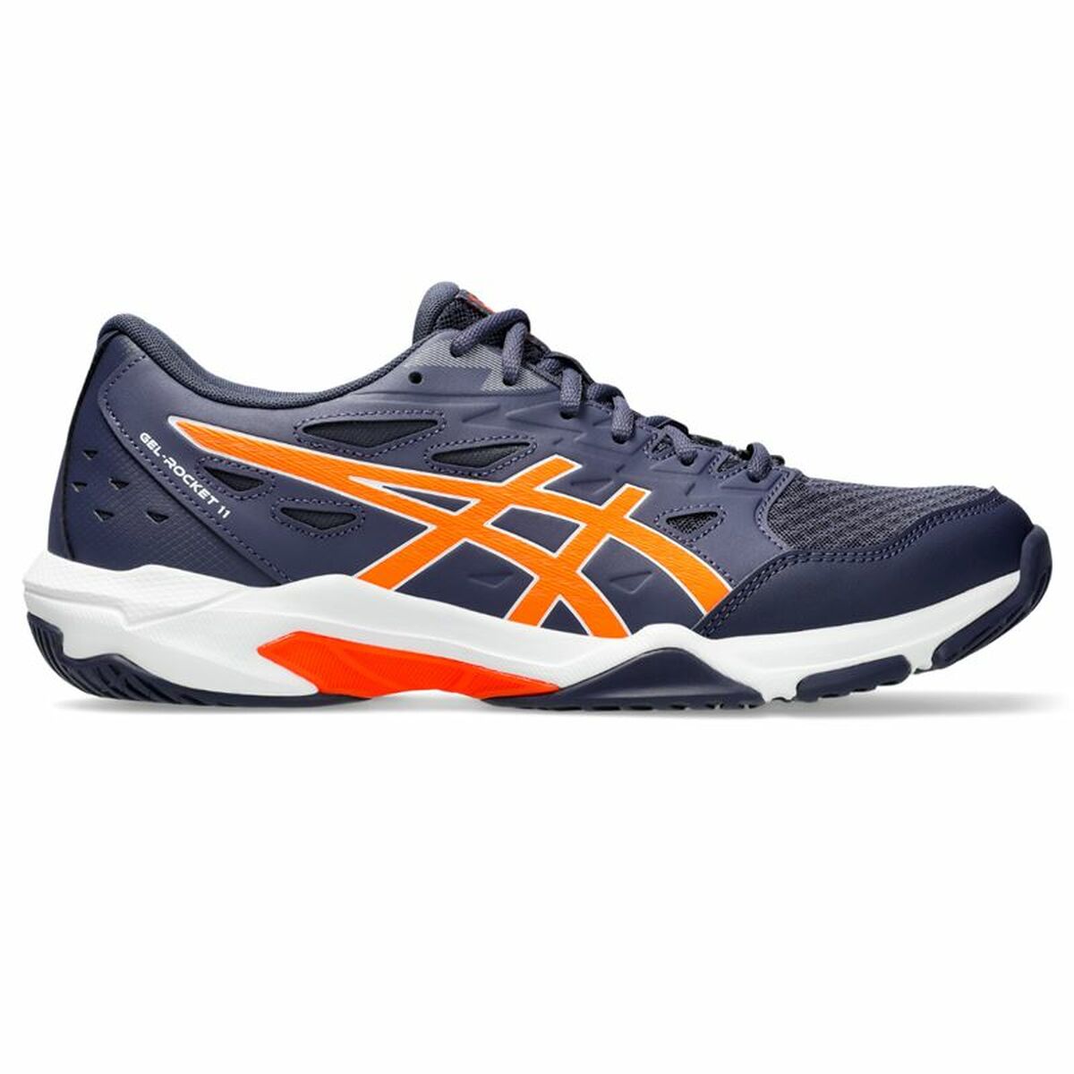 Chaussures de Sport pour Homme Asics Gel-Rocket 11 Bleu foncé Homme Handball