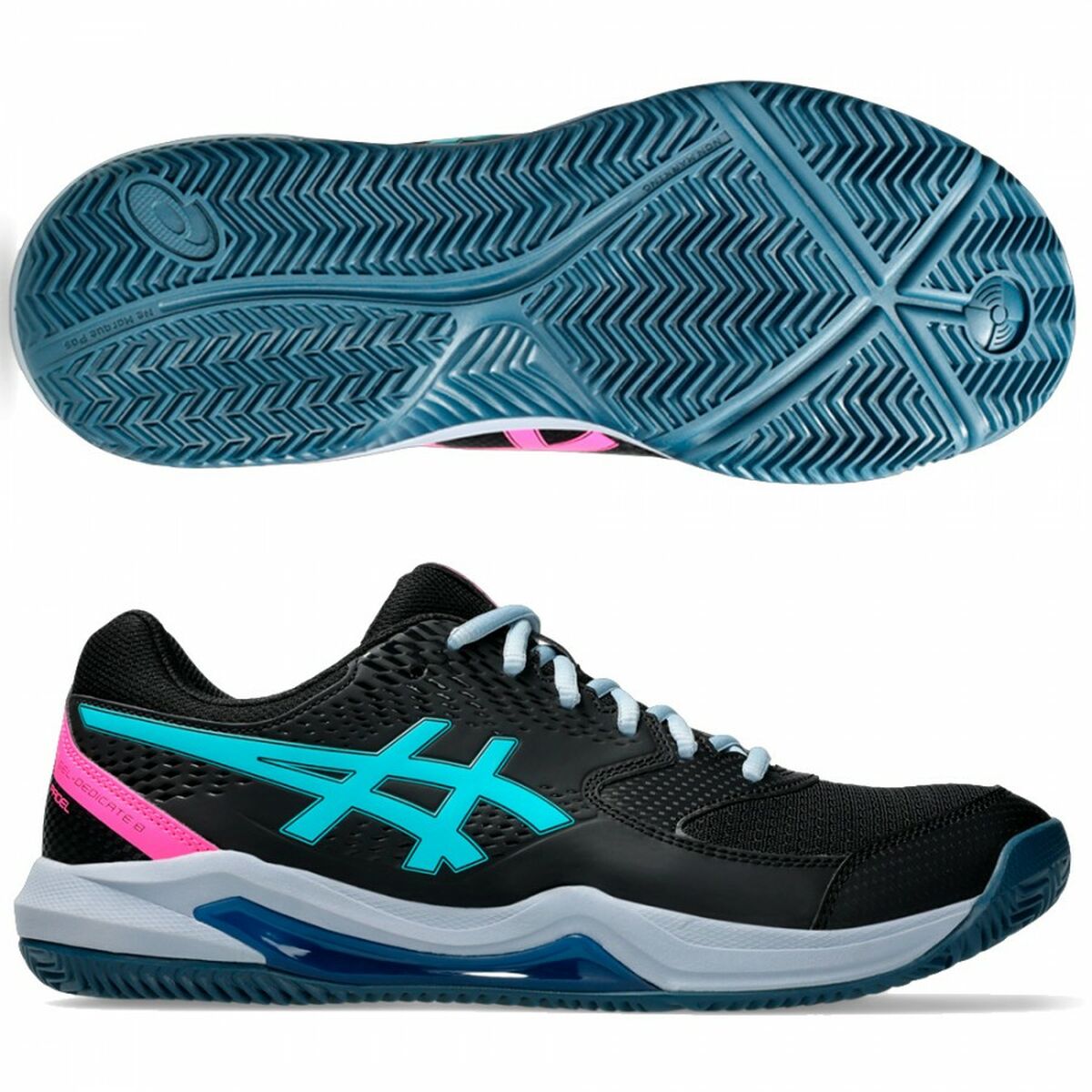 Image secondaire de Chaussures de Padel pour Adultes Asics GEL DEDICATE 8 PADEL 1041A414 001 Noir