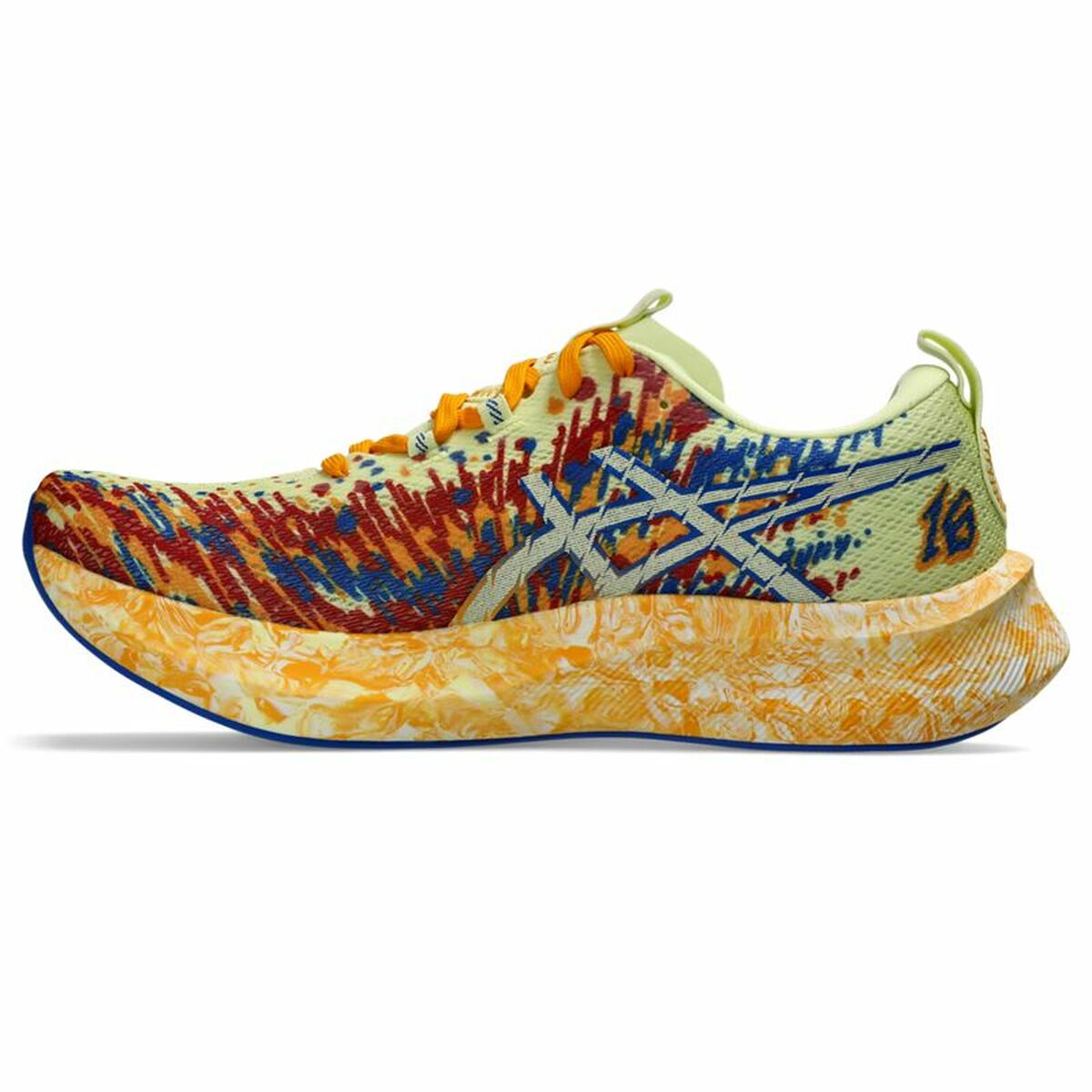 Image secondaire de Chaussures de Running pour Adultes Asics Noosa Tri 16 Jaune