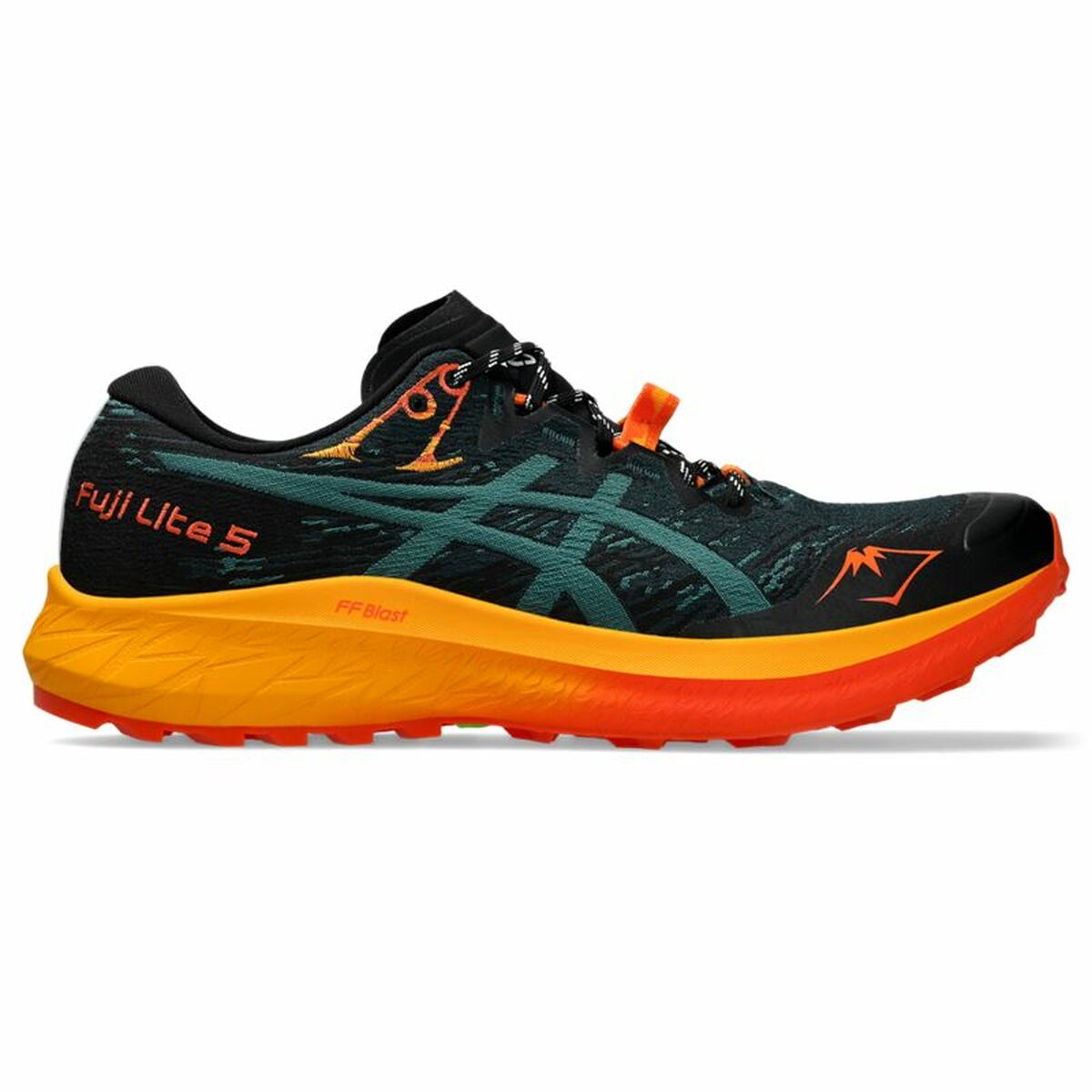 Chaussures de Running pour Adultes Asics Fuji Lite 5 Vert