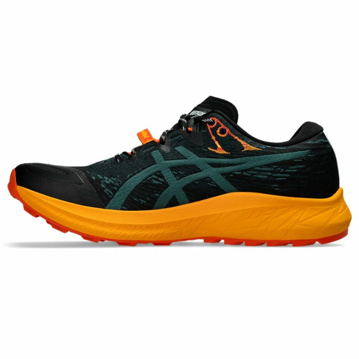Image secondaire de Chaussures de Running pour Adultes Asics Fuji Lite 5 Vert