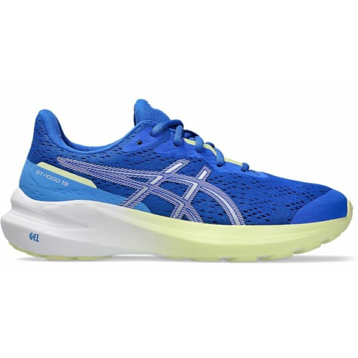 Chaussures de Sport pour Enfants Asics GT 1000 13 GS 1014A343 404 Bleu
