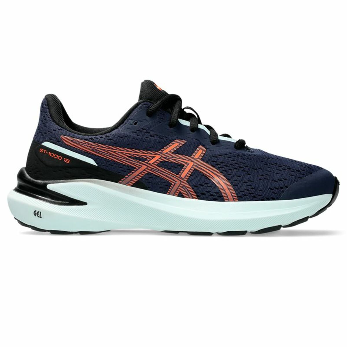 Image secondaire de Chaussures de Sport pour Enfants Asics GT 1000 13 GS 1014A343 404 Bleu