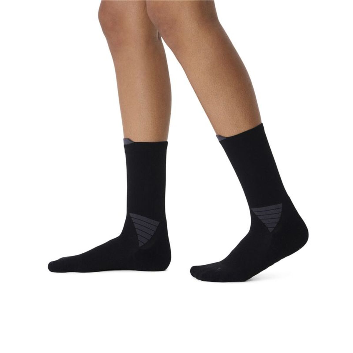 Sports Socks Asics Fujitrail Crew Black