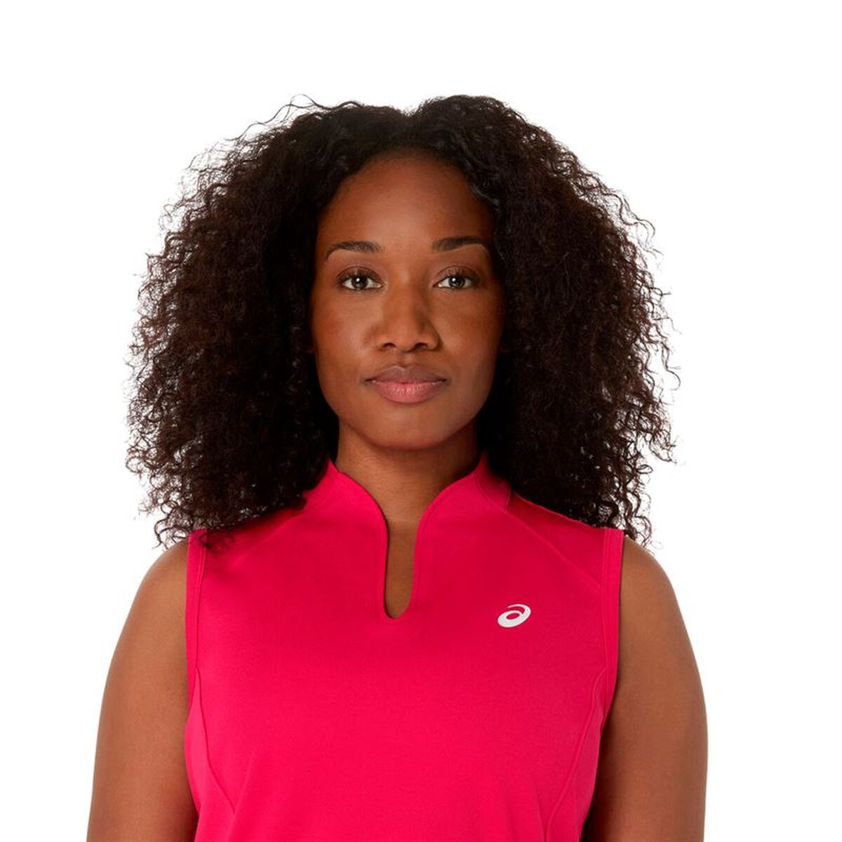 Tank Top Dames Asics Court Roze