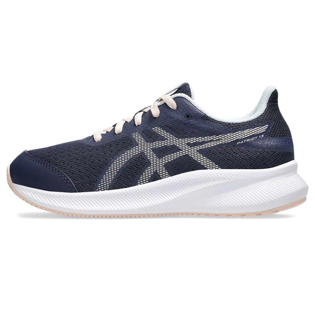 Sportschoenen voor Kinderen Asics Patriot 13 Gs Donkerblauw