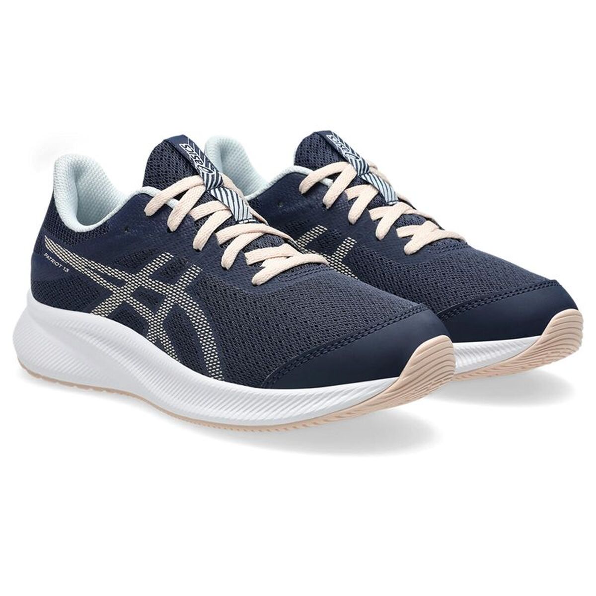 Sportschoenen voor Kinderen Asics Patriot 13 Gs Donkerblauw