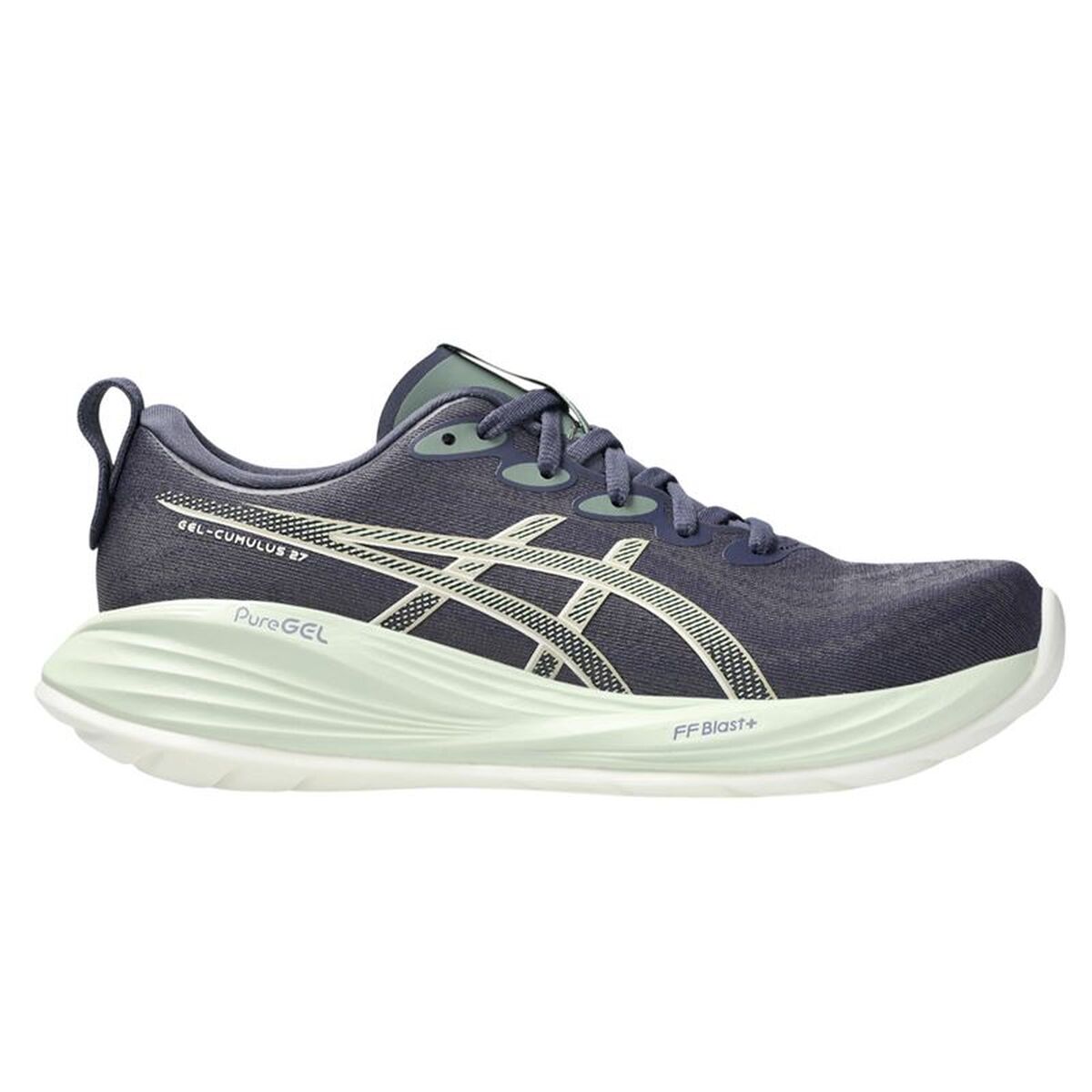 Hardloopschoenen voor Volwassenen Asics Gel-Cumulus 27 Marineblauw