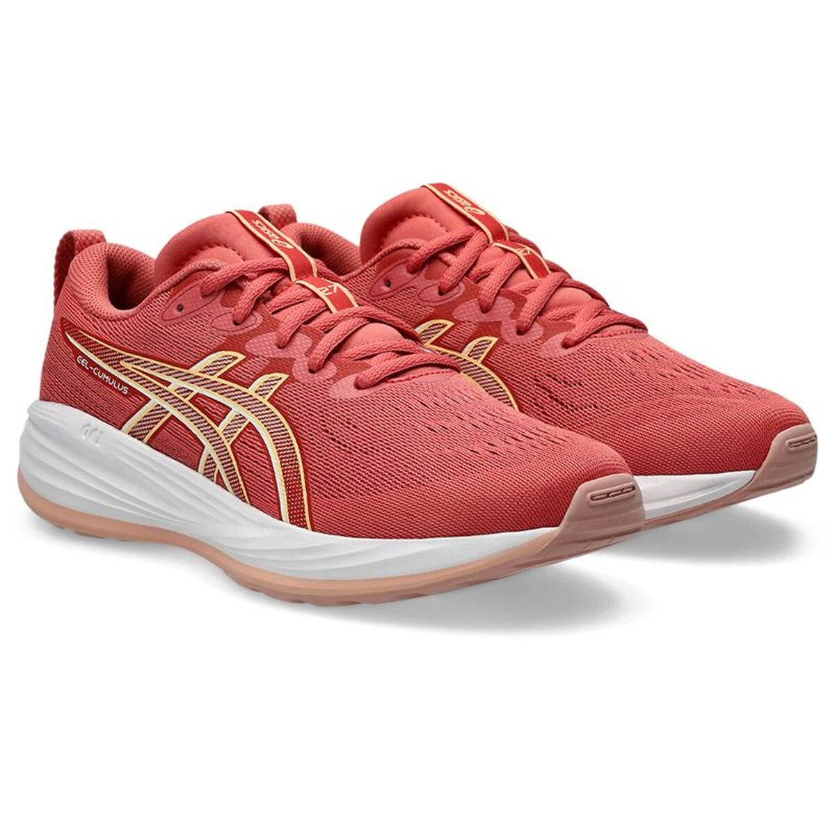 Sportschoenen voor Kinderen Asics Gel-Cumulus 27 Gs Zalm Scharlakenrood