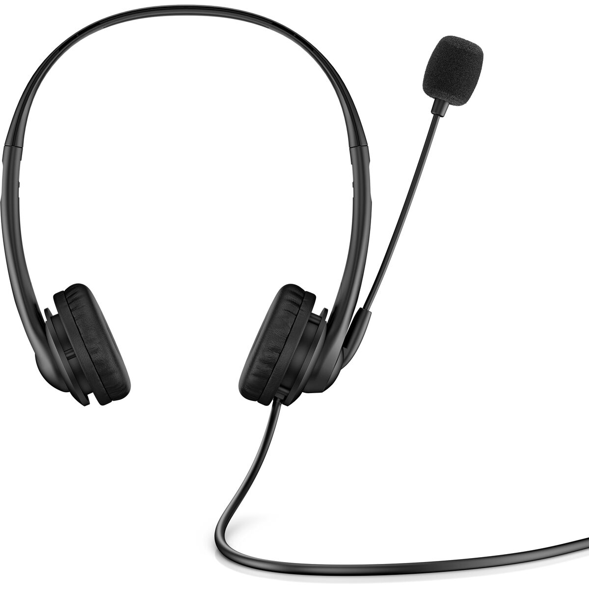 Picture of Headphones with Microphone HP Wired USB Headset Black