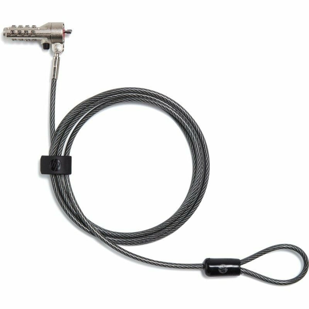 Afbeeldingen van Security Cable HP 63B31AA 1,83 m Black