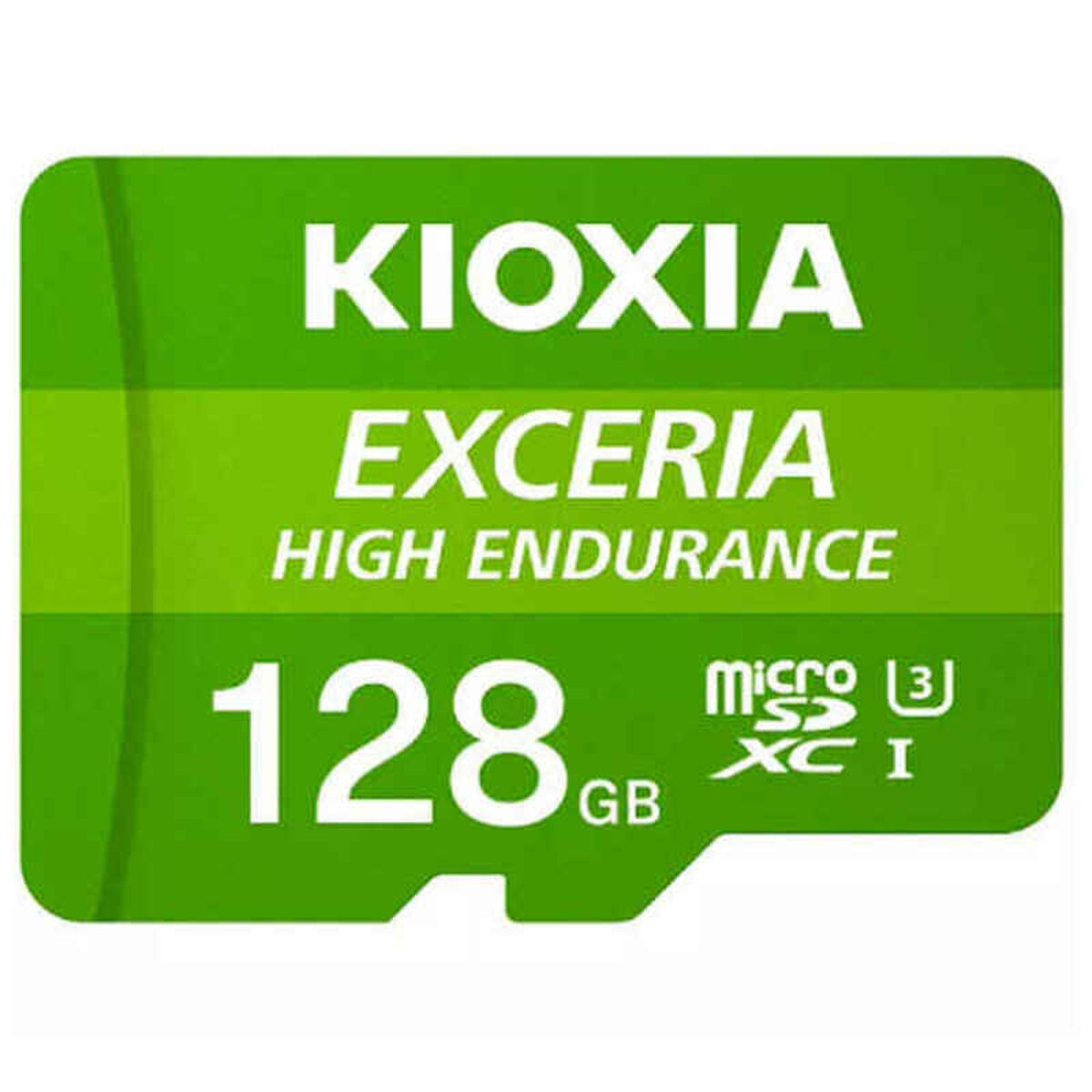 Afbeeldingen van Micro SD Memory Card with Adaptor Kioxia Exceria High Endurance Class 10 UHS-I U3 Green