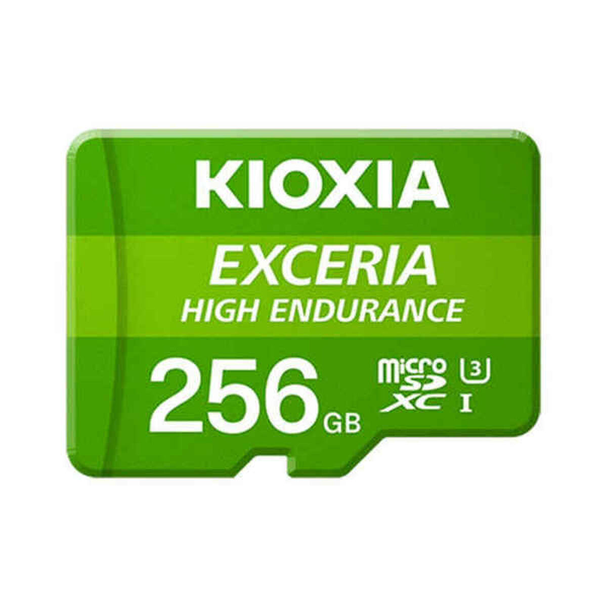 Afbeeldingen van Micro SD Memory Card with Adaptor Kioxia Exceria High Endurance Class 10 UHS-I U3 Green