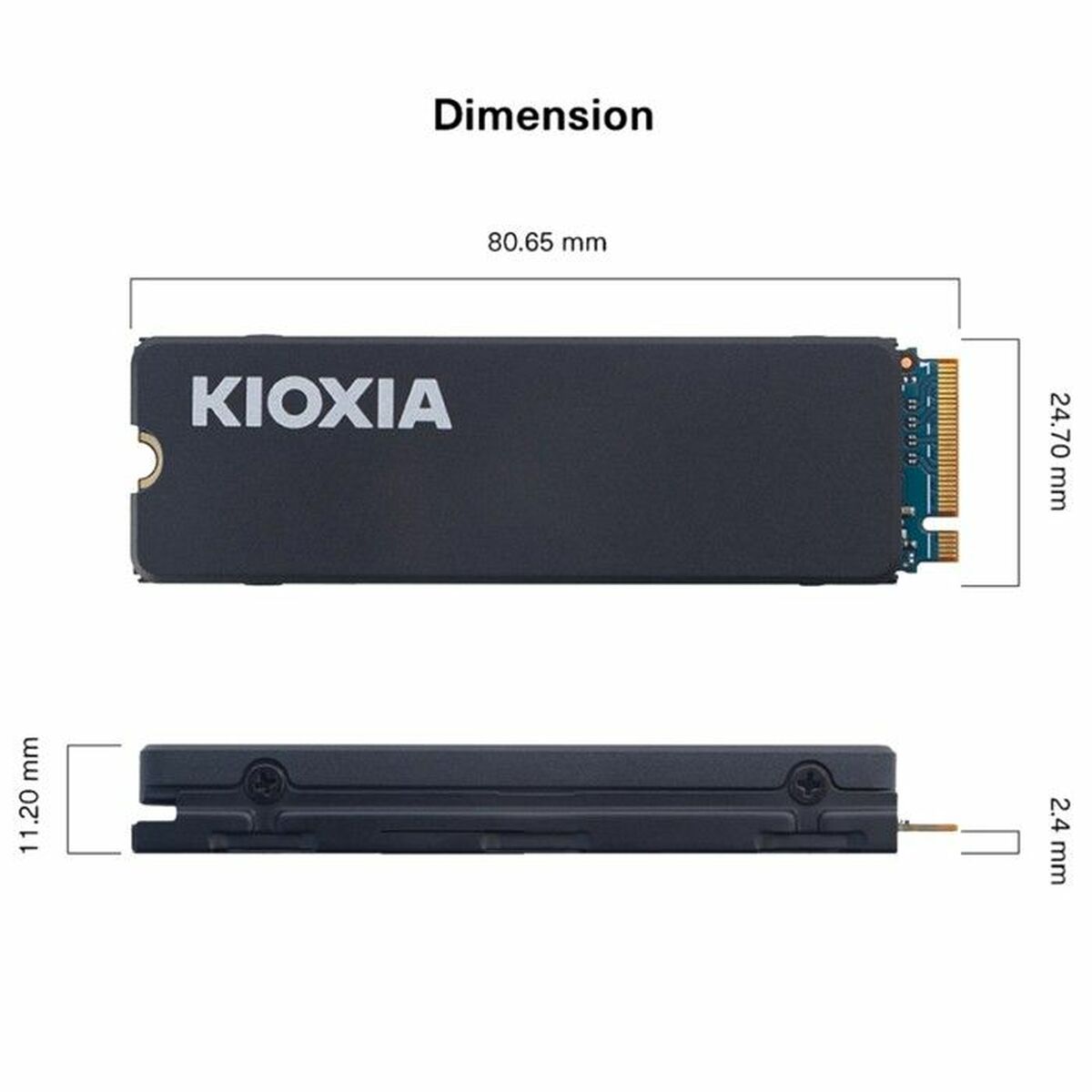 Picture of Hard Drive Kioxia Exceria Plus G3 4 TB SSD