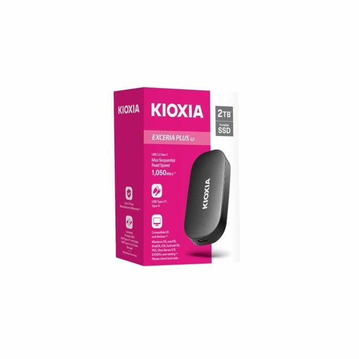 Picture of External Hard Drive Kioxia EXCERIA Plus G2 1 TB SSD