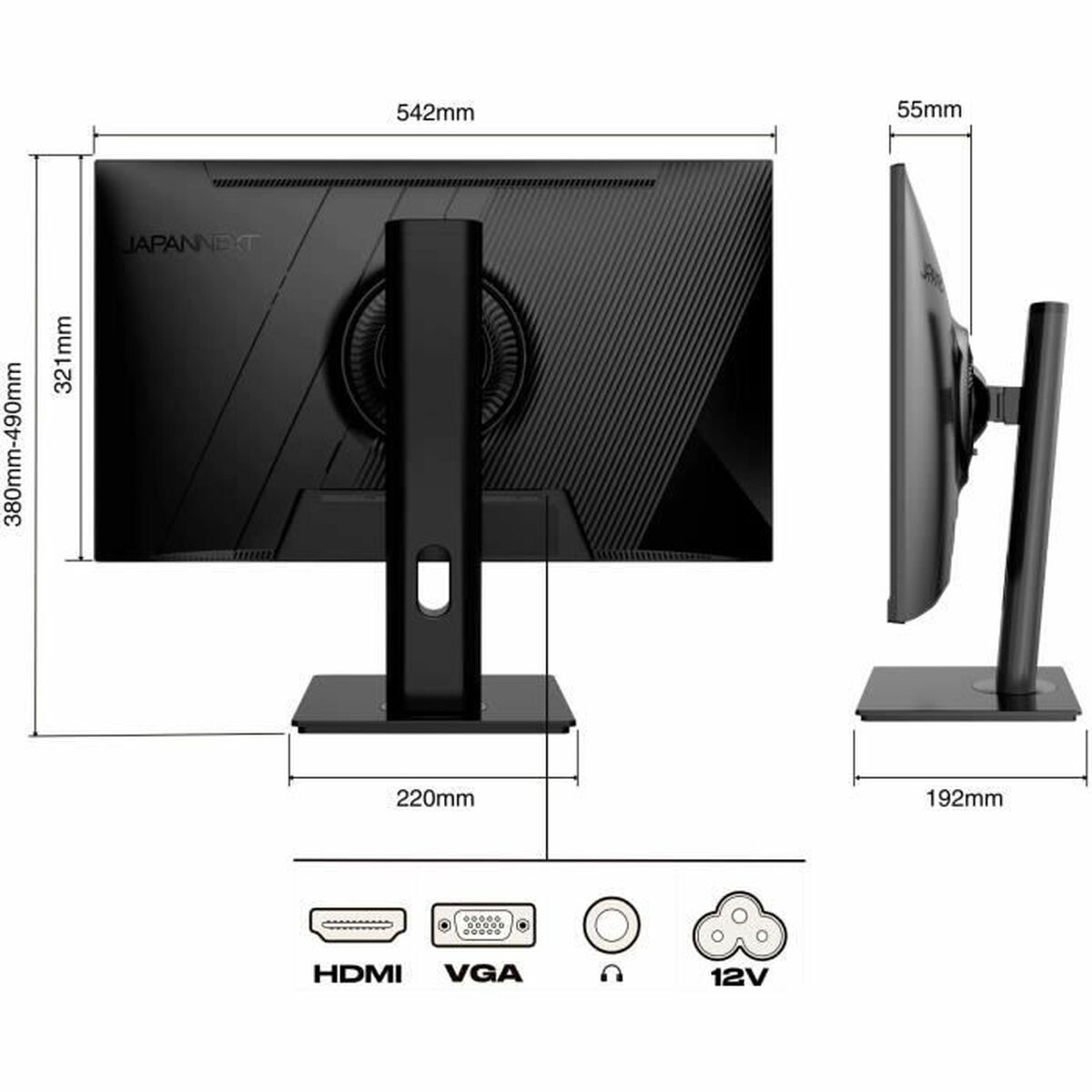 Picture of Monitor Japannext JN-IPS2382FHDR-HSP Full HD 23,8"