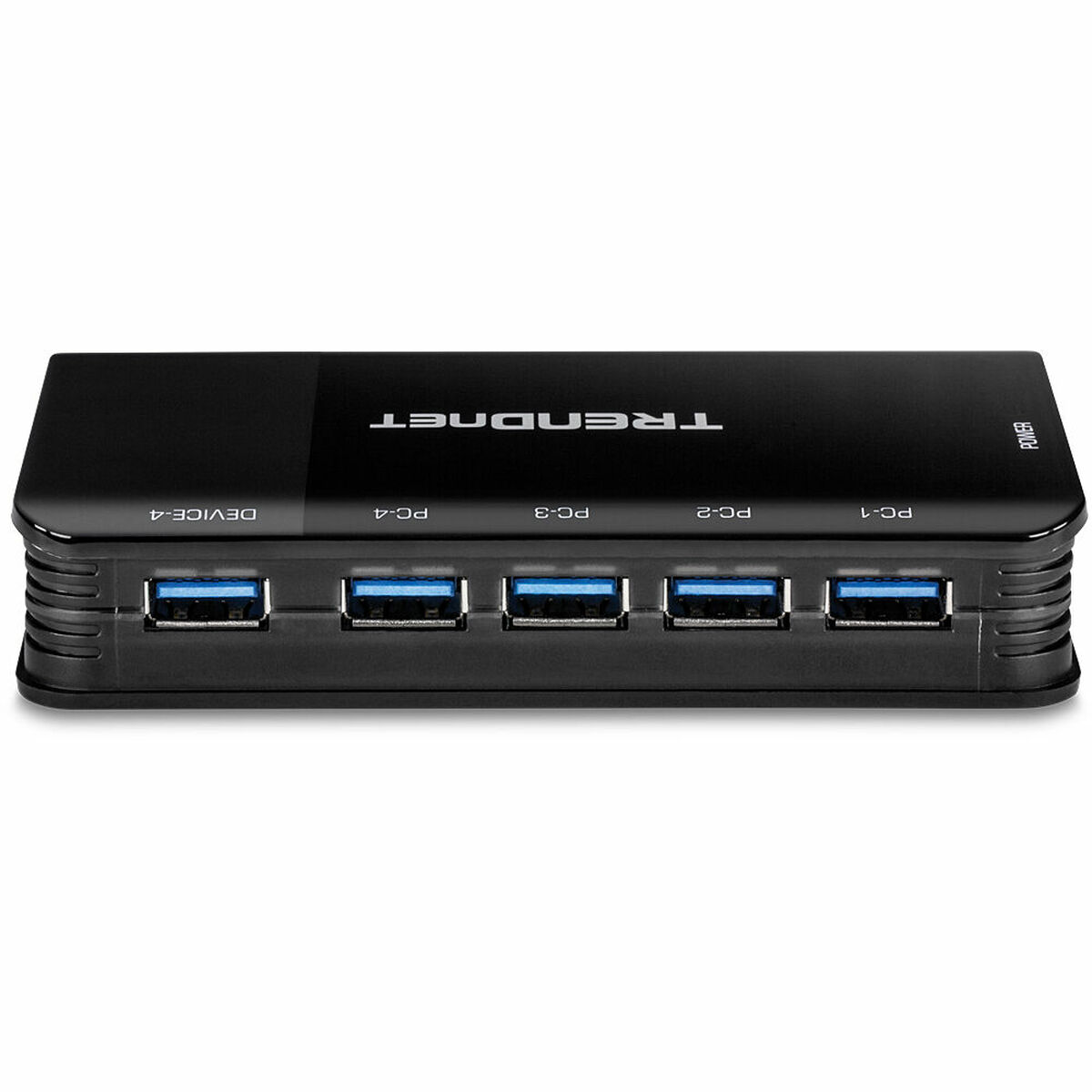 Afbeeldingen van Switch Trendnet TK-U404 USB Black