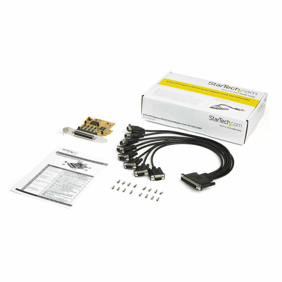 Afbeeldingen van PCI Card Startech PEX8S1050 RS-232