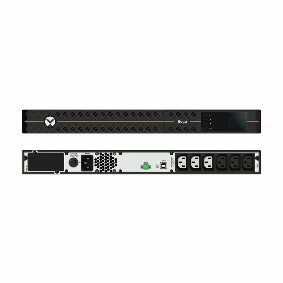 Afbeeldingen van Uninterruptible Power Supply System Interactive UPS Vertiv EDGE-1000IRM1U 900 W 1000 VA