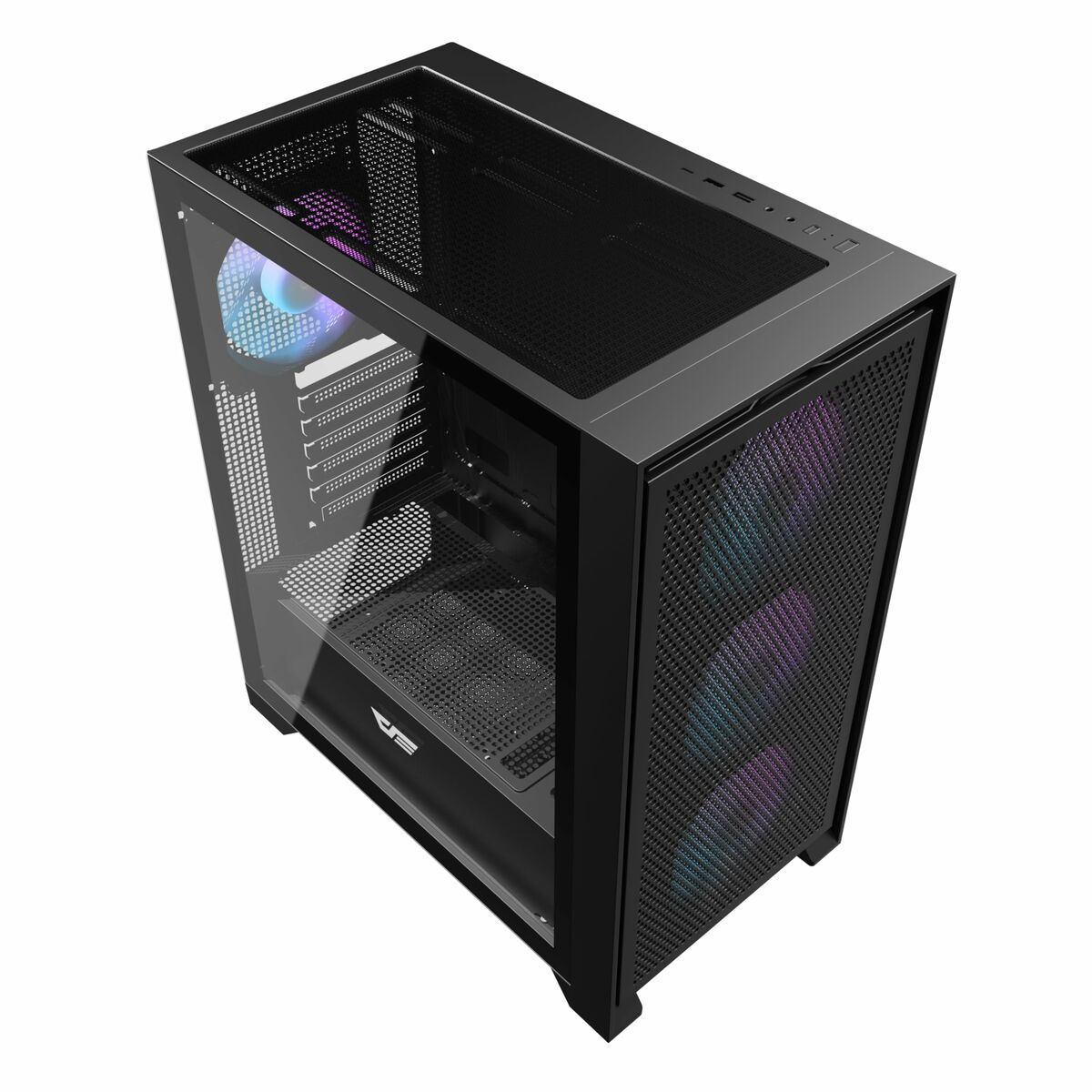 Afbeeldingen van ATX Semi-tower Box DarkFlash DRX70 MESH Black