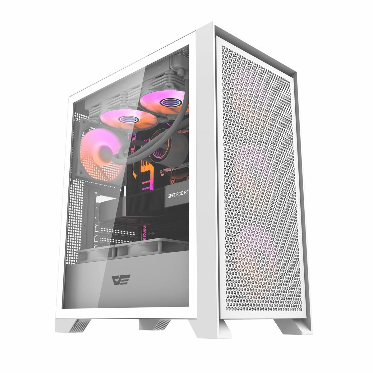 Afbeeldingen van ATX Semi-tower Box DarkFlash DRX70 MESH White