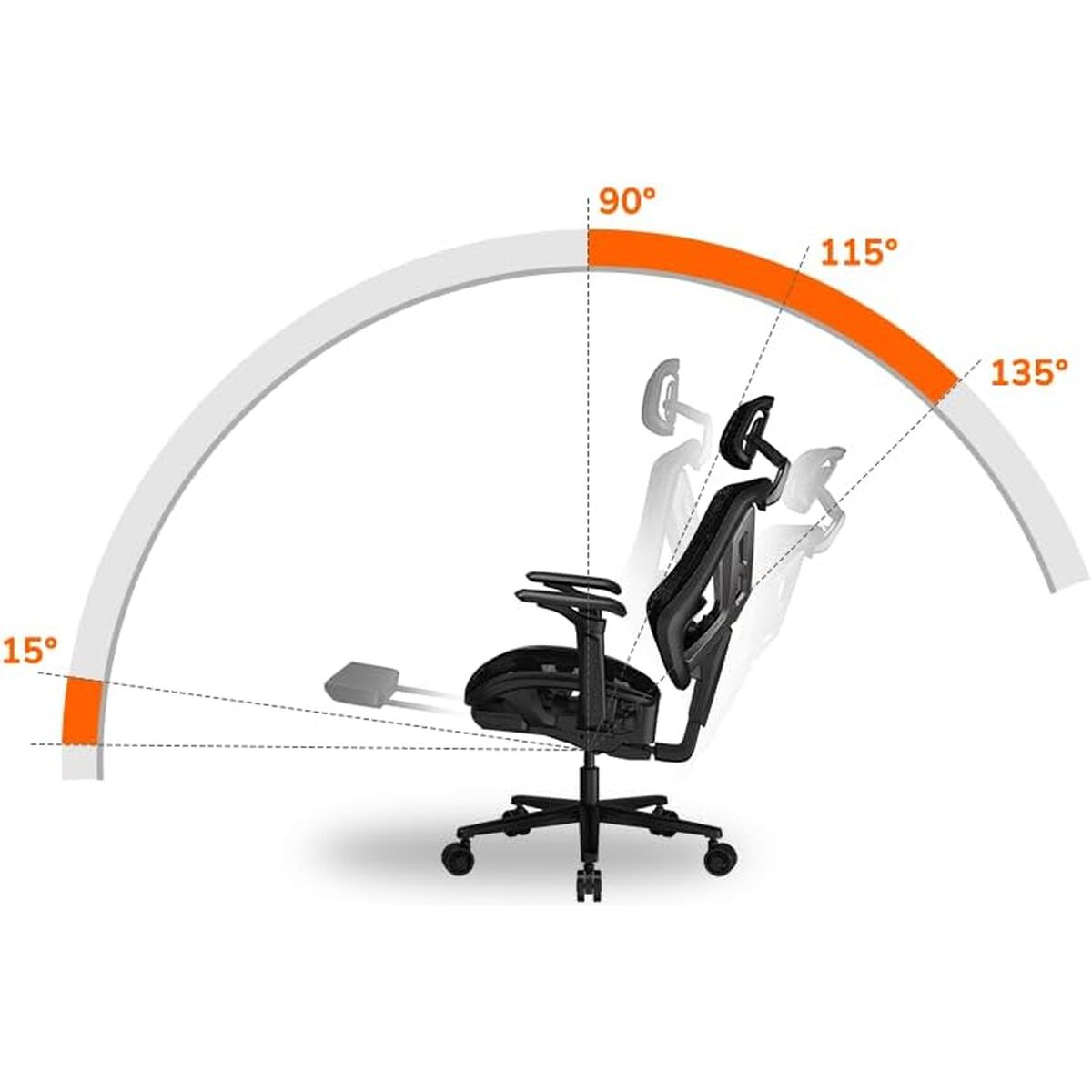 Bild von Gaming Chair Cougar 3MSPDGRB.0001 Black