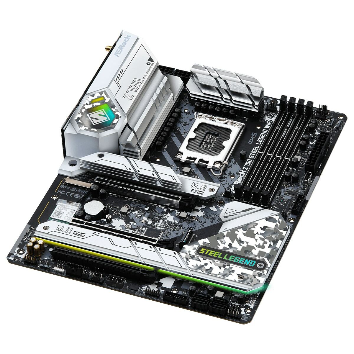 Picture of Motherboard ASRock Z790 Steel Legend WiFi LGA 1700 INTEL Z790