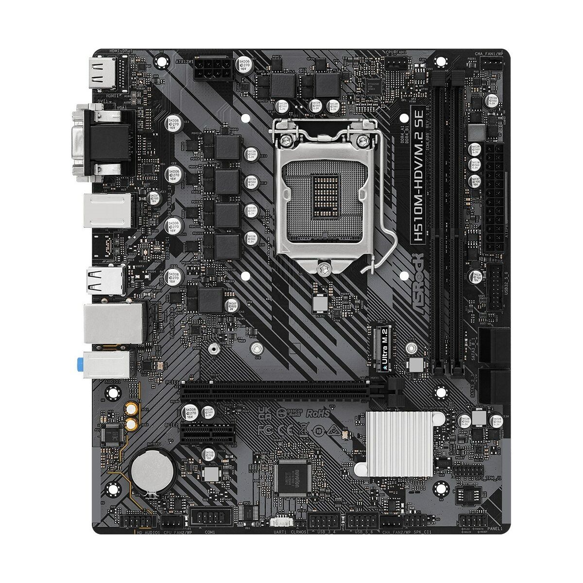 Picture of Motherboard ASRock H510M-HDV/M.2 SE LGA 1200 Intel H470