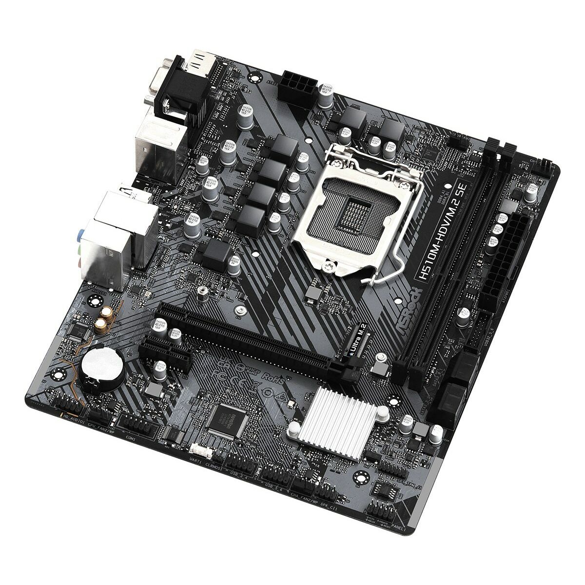 Picture of Motherboard ASRock H510M-HDV/M.2 SE LGA 1200 Intel H470