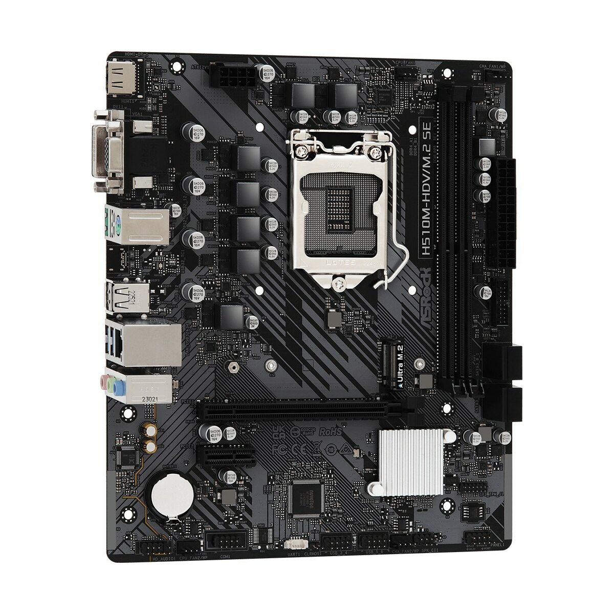 Picture of Motherboard ASRock H510M-HDV/M.2 SE LGA 1200 Intel H470