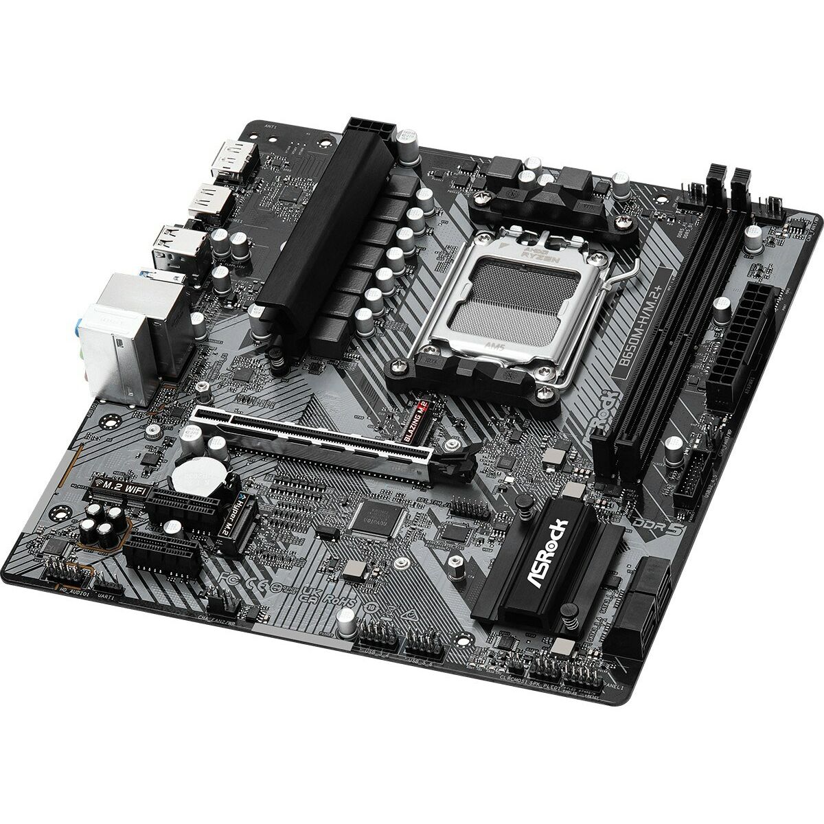 Picture of Motherboard ASRock B650M-H/M.2+ AMD B650 AMD AM5