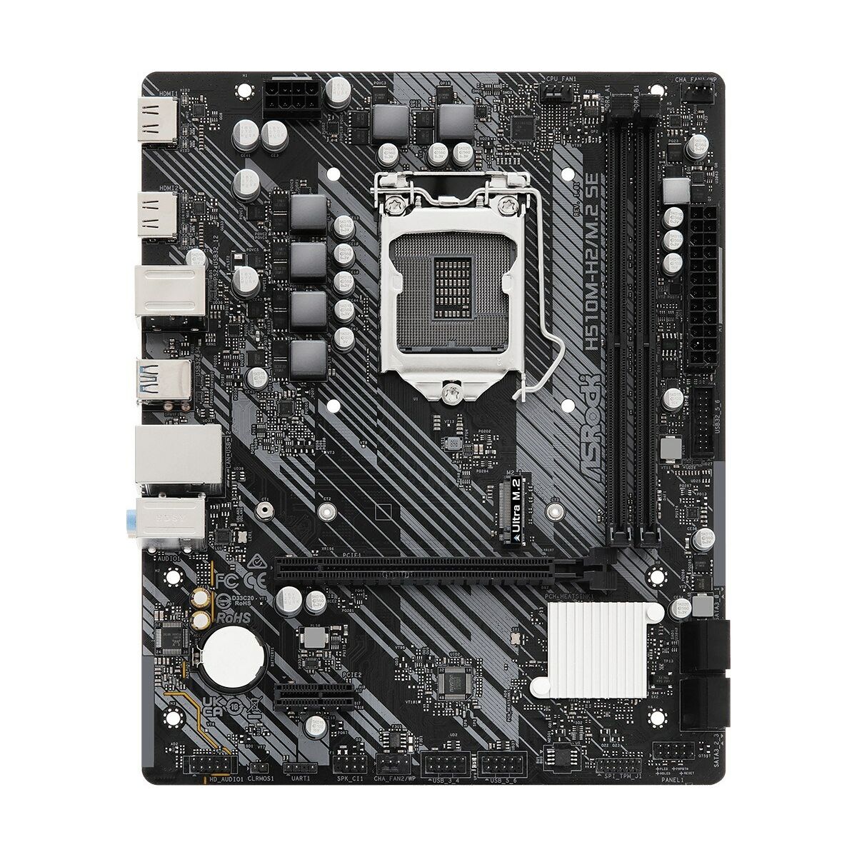 Picture of Motherboard ASRock H510M-H2/M.2 SE LGA 1200 Intel H470