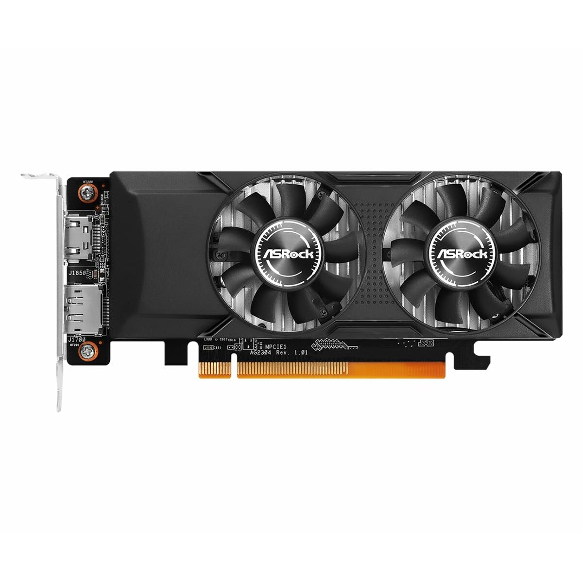 Afbeeldingen van Graphics card ASRock RX550 LP 4G 4 GB GDDR5
