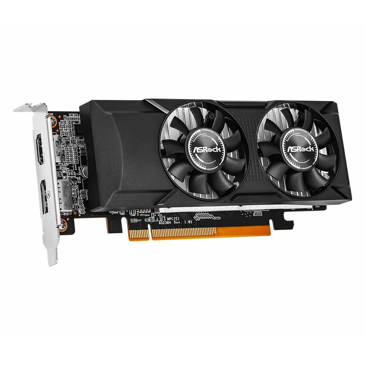 Afbeeldingen van Graphics card ASRock RX550 LP 4G 4 GB GDDR5